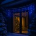 Уличная гирлянда Бахрома 20 м 335 LED белый провод Синий 20MWBL