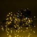 Уличная гирлянда Бахрома 25 м 405 LED черный провод Желтый 25MBY