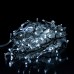 Новогодняя гирлянда уличная Бахрома 6 м 105 LED белый провод Белый 6МWW
