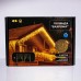 Уличная гирлянда бахрома 12 м 200 led черный провод Синий 12MBBL