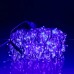 Уличная гирлянда Бахрома 50 м 600 LED белый провод Синий 50MWBL