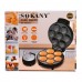 Кексница электрическая Sokany SK-08004 7 маффинов 1000 Вт