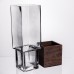 Ваза для цветов квадратная стеклянная 10×10×30 (см) декоративна HP-19-160-4