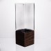 Ваза для цветов квадратная стеклянная 10×10×30 (см) декоративна HP-19-160-4 Ваза для цветов квадратная стеклянная 10×10×30 (см) декоративна HP-19-160-4