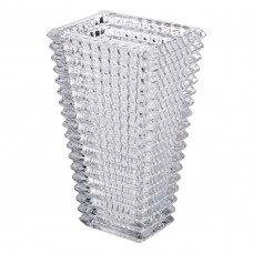 Прямоугольная декоративная стеклянная ваза 13,5 x 10 x 22 см HP-1722