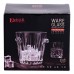 Ведерко для льда стеклянное 1 л с металлическими щипцами HP-19-22GLASS