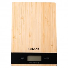 Кухонные весы Sokany SK-19025 электронные до 5 кг Кухонные весы Sokany SK-19025 электронные до 5 кг