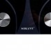 Смарт весы электронные Sokany 26х26 см до 180 кг с Bluetooth Черный SK-19029B