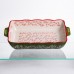 Форма для запекания Vintage 33×21×5.5 (см) прямоугольная с ручками Зеленая HM05-11