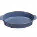 Форма для запекания овальная 36×22.5×7 (см) 2 литра Голубой S1288