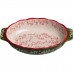 Форма для запекания Vintage 25×15×5 (см) овальная с ручками Зеленая HM05-01