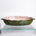 Форма для запекания Vintage 40×25×6.5 (см) овальная с ручками Зеленая HM05-04