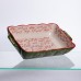 Форма для запекания Vintage 28×17×5 (см) прямоугольная форма для выпекания в духовке с ручками Зеленая HM05-10