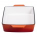 Форма для запекания чугунная 3 л, оранжевый Yiwu HP-FLG-16 ORANGE