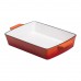 Форма для запекания чугунная 3 л, оранжевый Yiwu HP-FLG-16 ORANGE
