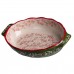 Форма для запекания Vintage 25×15×5 (см) овальная с ручками Зеленая HM05-01