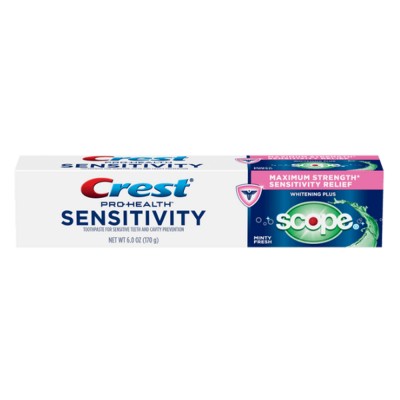 Зубная паста Crest Pro-Health Sensitivity Whitening & Scope Minty Fresh 170 г