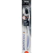 Щетка зубная DM DontoDent MITTEL BLACK SHINE Черная щетина д/отбеливания 1шт. /9562